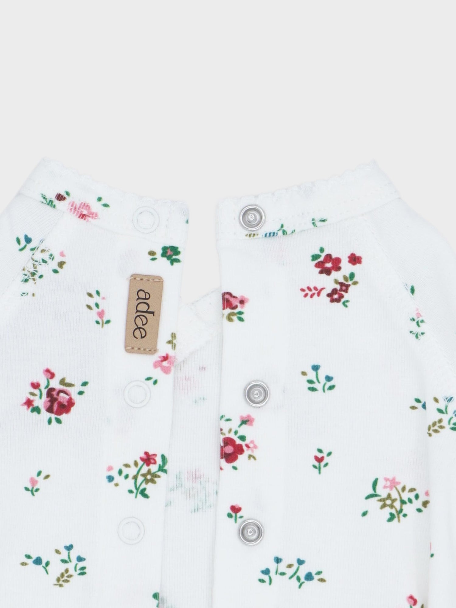 Freesia Flower Stretchy, Bonnet &amp; Bib- Red