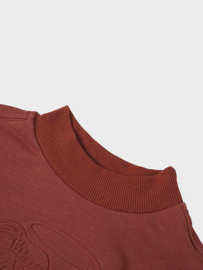 Embossed Mug Sweatshirt &amp; Leggings Set