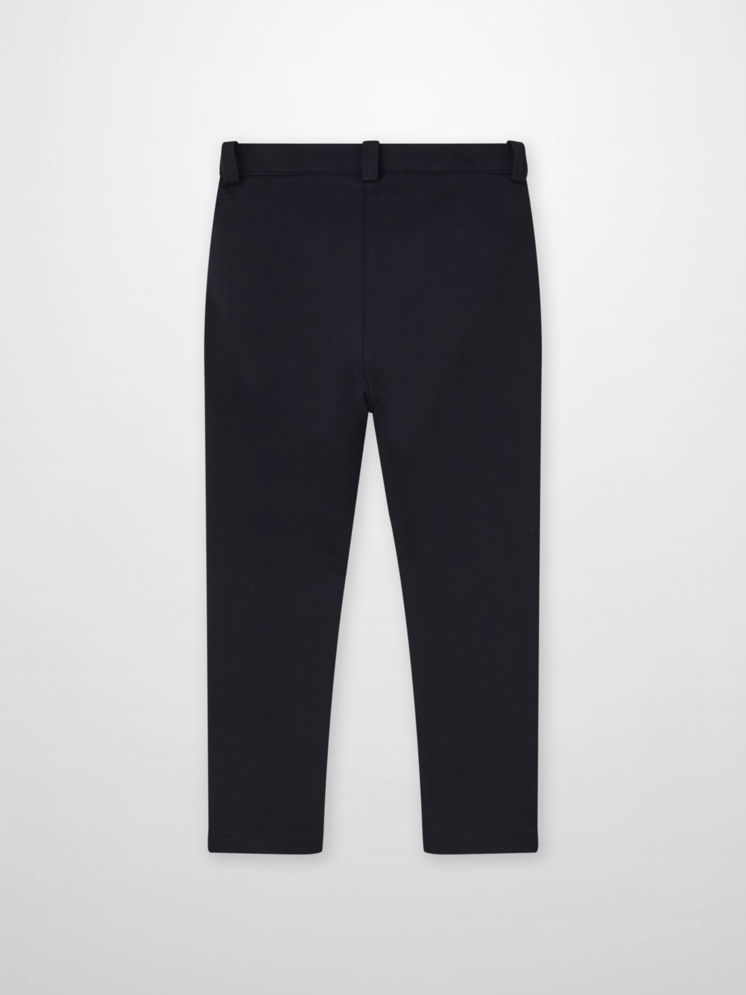 Dress pants for boys in navy by Adee with belt loops
