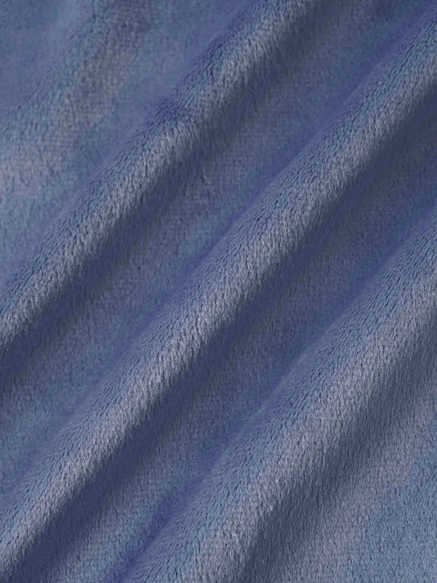 Velour Crossover Stretchy - Slate Blue