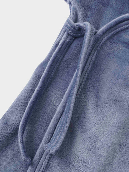 Velour Crossover Stretchy - Slate Blue