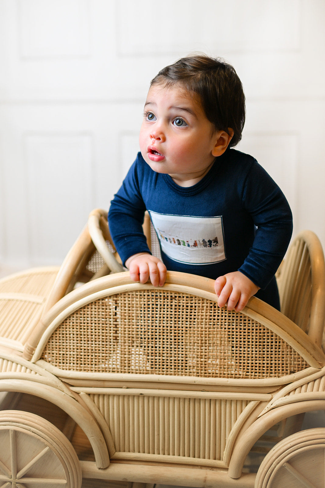 Animal Band Stretchy - Navy