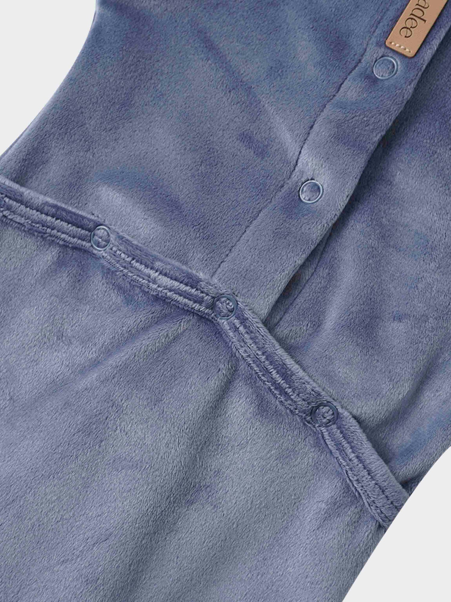 Velour Crossover Stretchy - Slate Blue