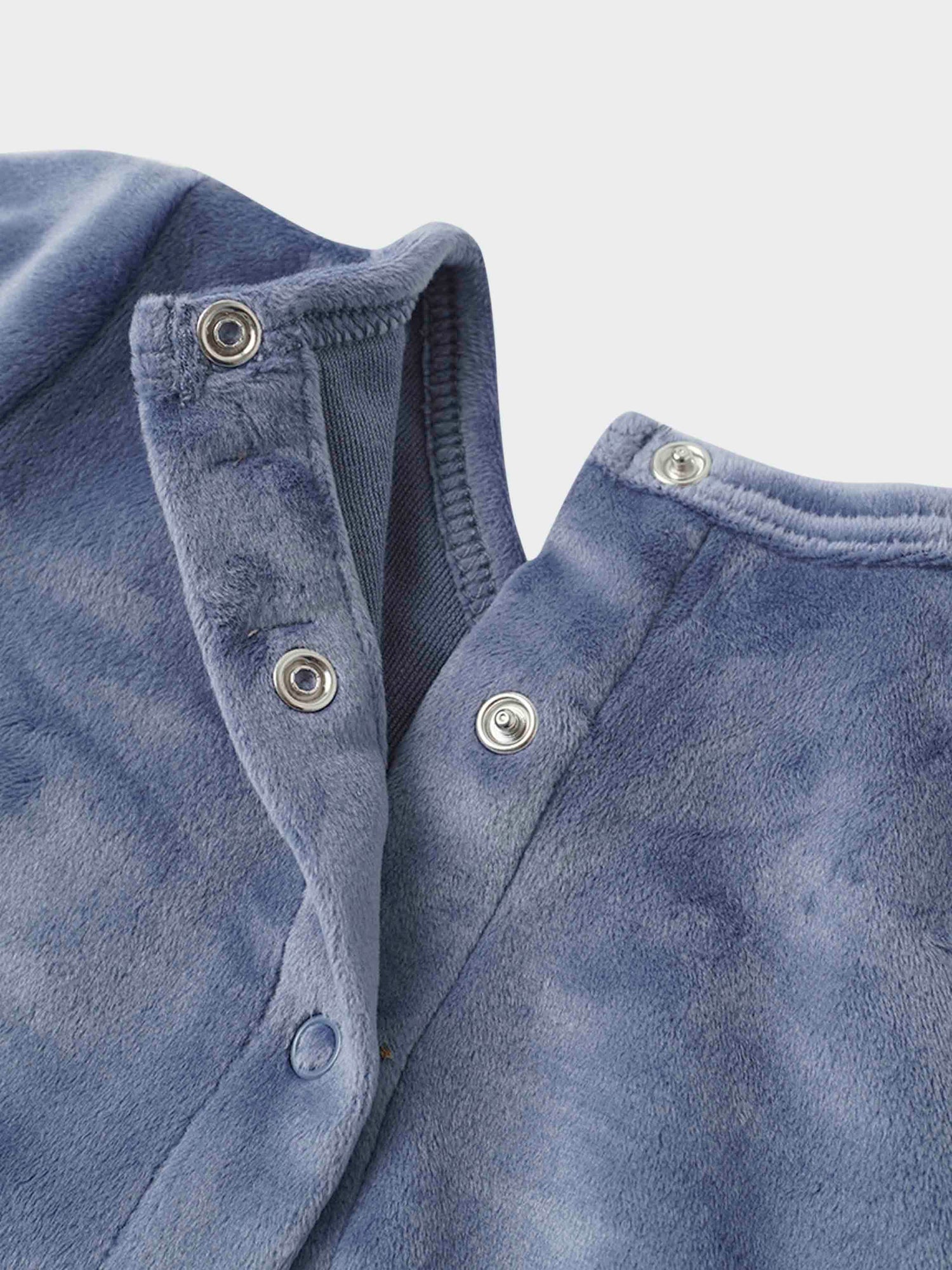 Velour Crossover Stretchy - Slate Blue