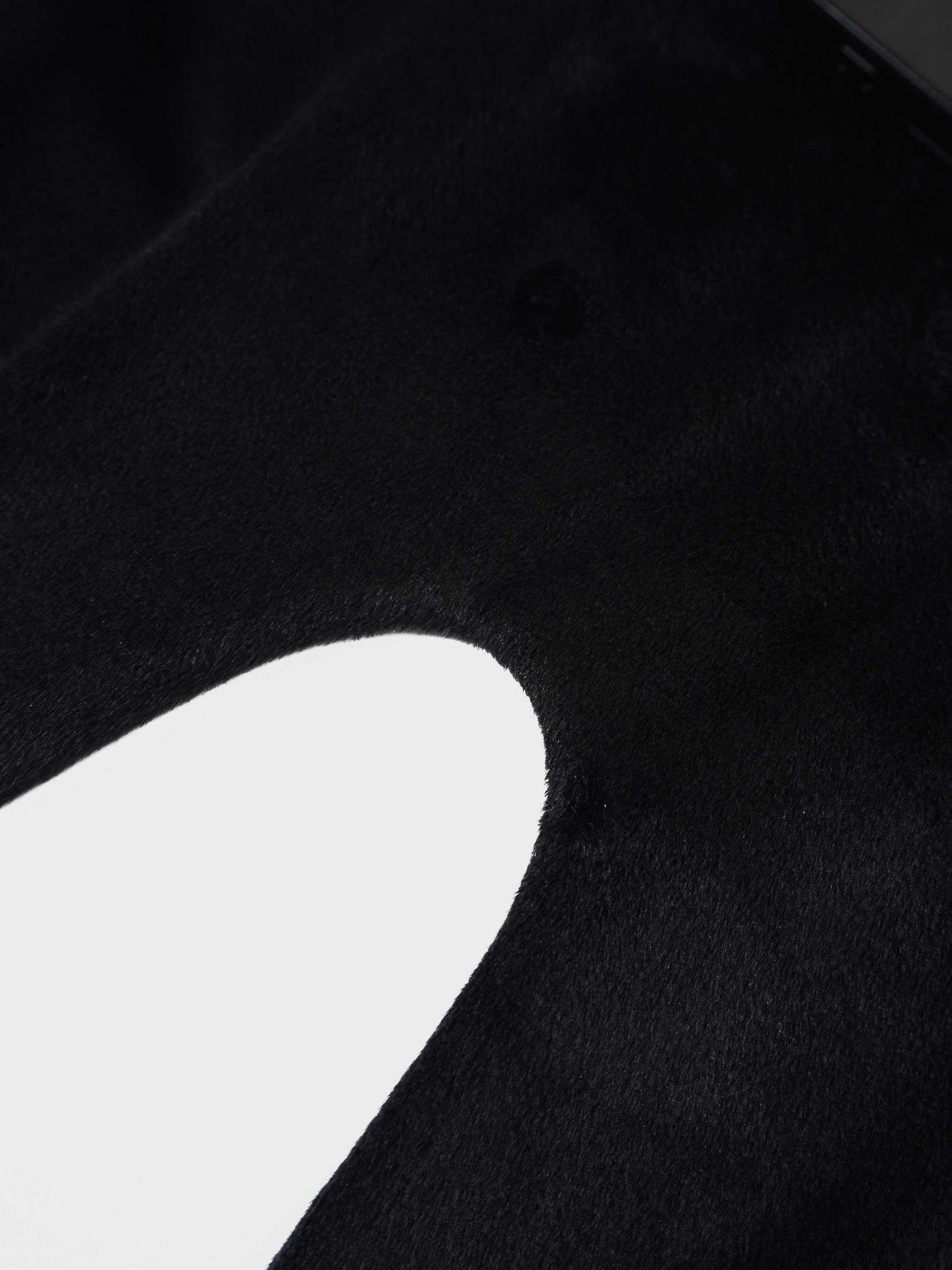 Black Velour Overalls