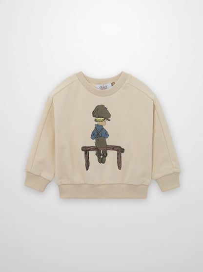 Embroidered Boy Sweatshirt