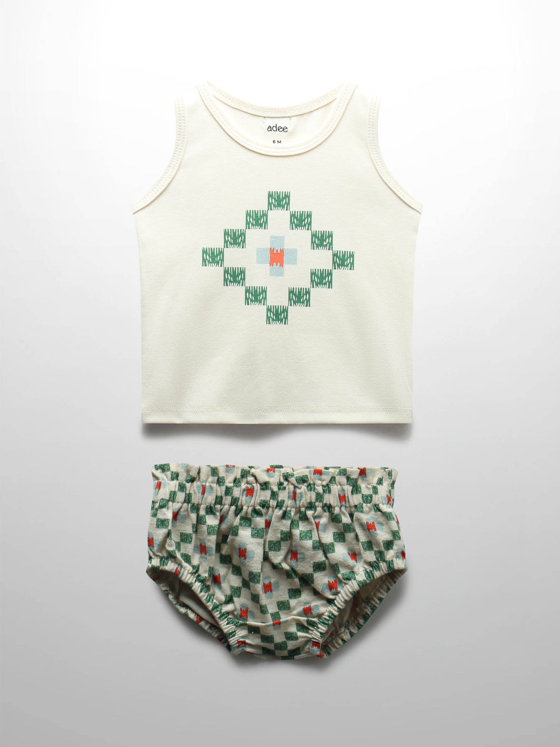 Green Diamond Tank Set