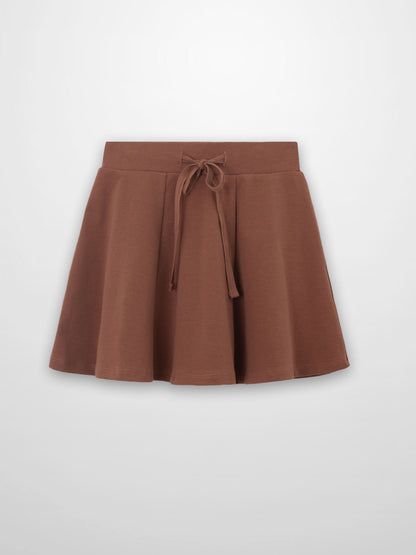 6 Panel Skirt - Dark Mauve