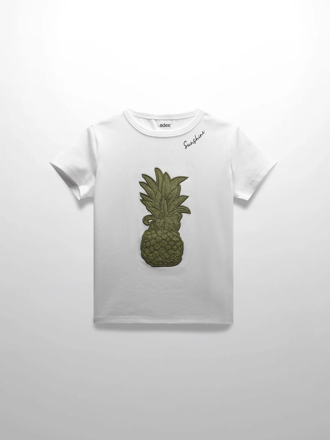 Pineapple Denim Short Sleeve Shirt