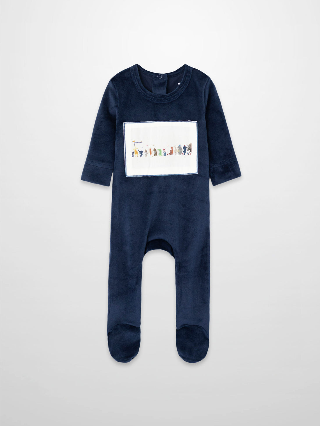 Animal Band Stretchy - Navy