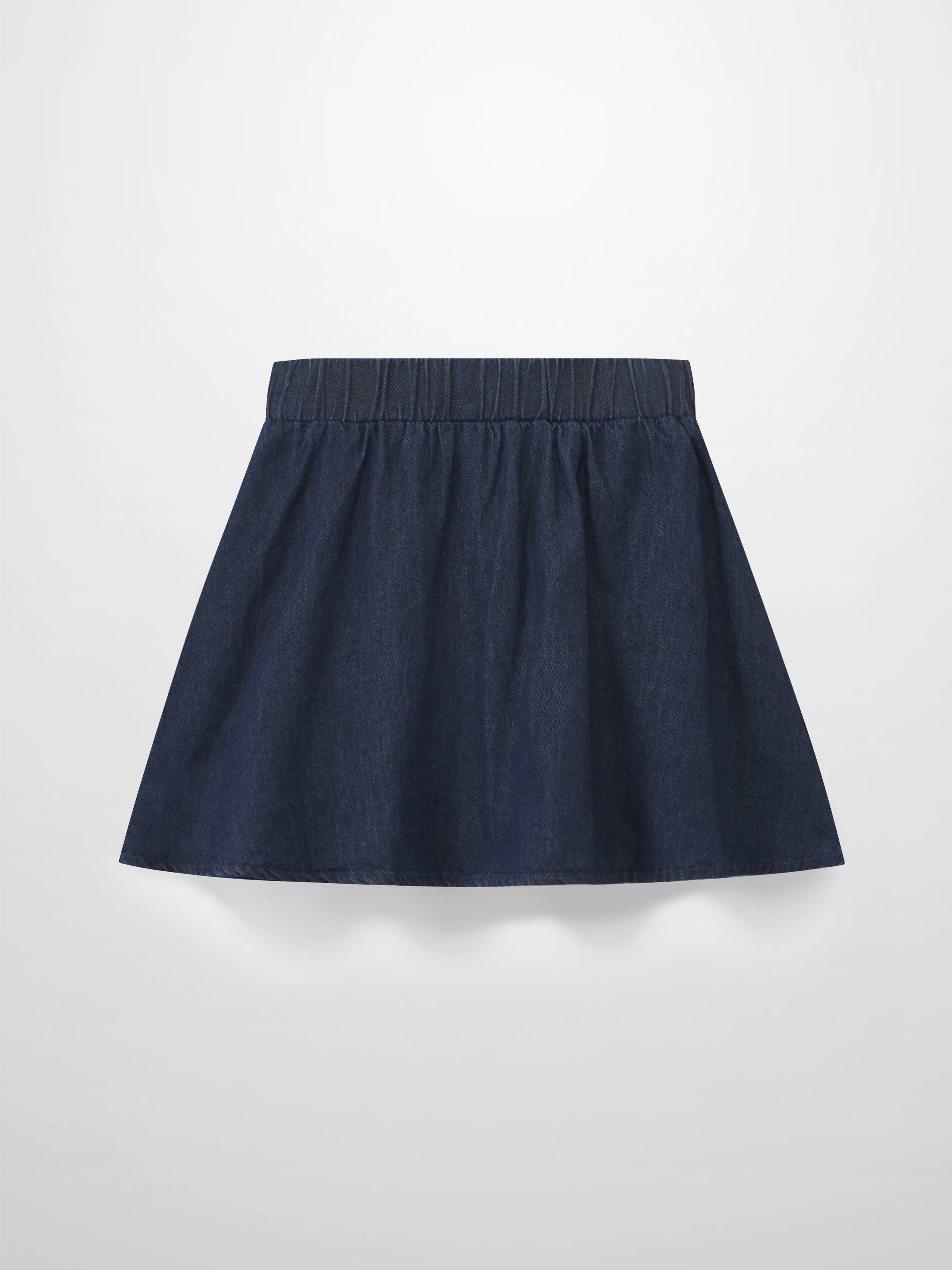 Circle Skirt- Dark Denim