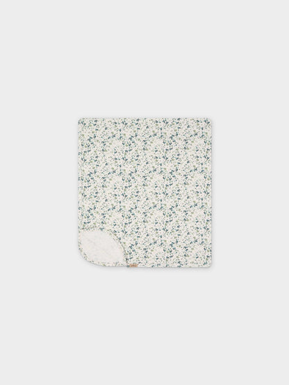 Teal Leaves- Blanket