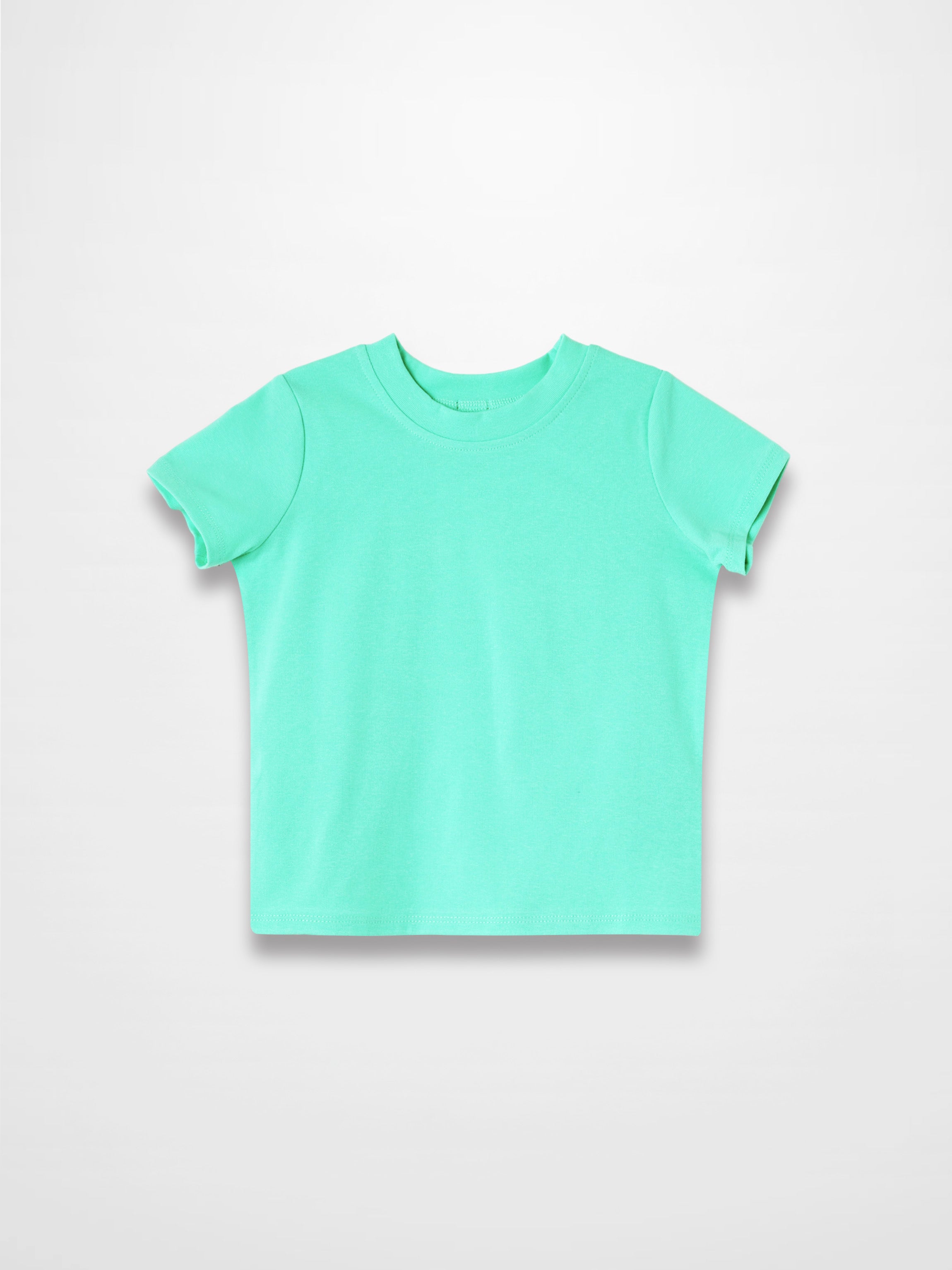 Thin Ribbed T-Shirt - Mint Green