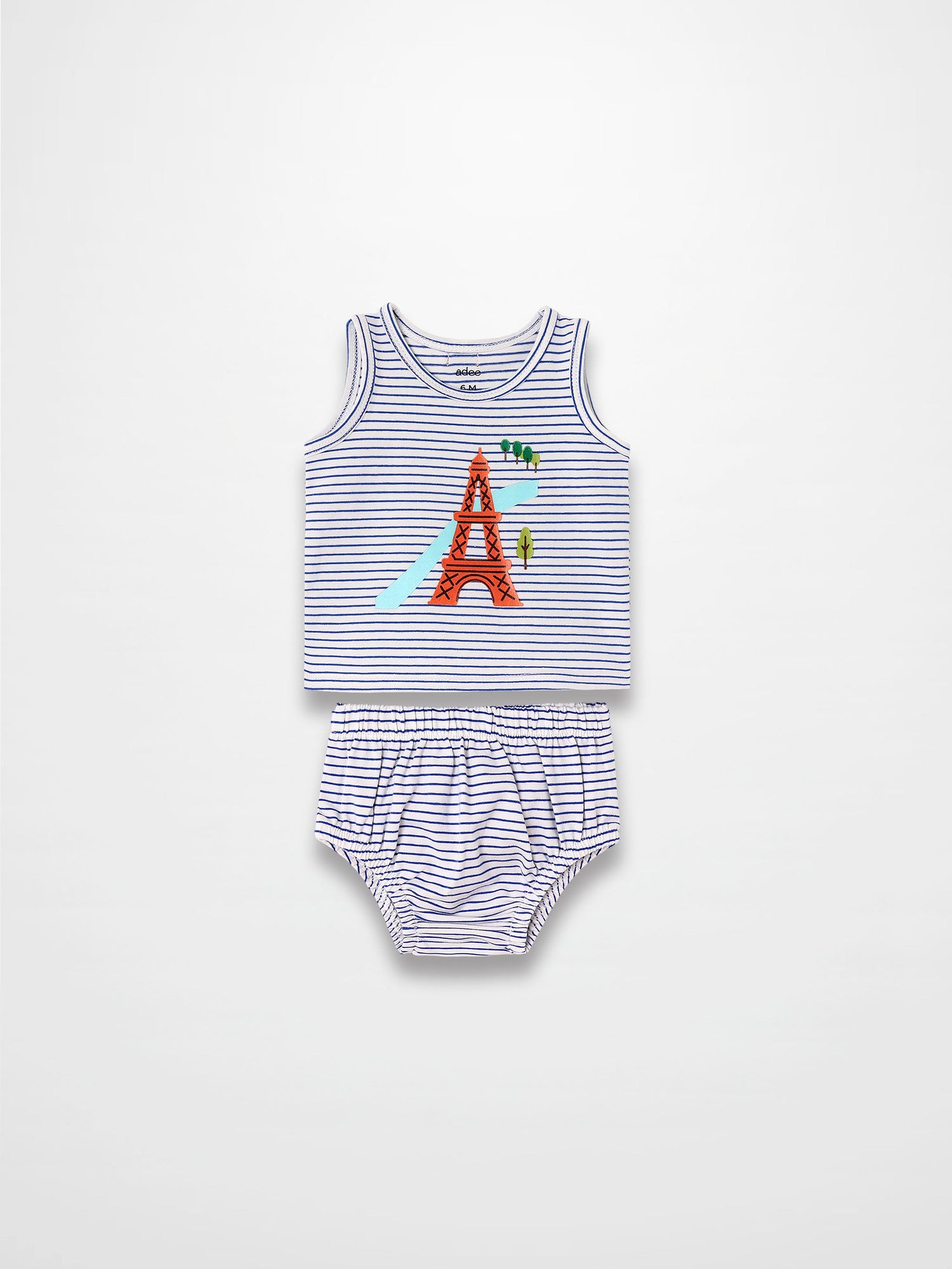 Eiffel Tower Bloomers &amp; Tank Set