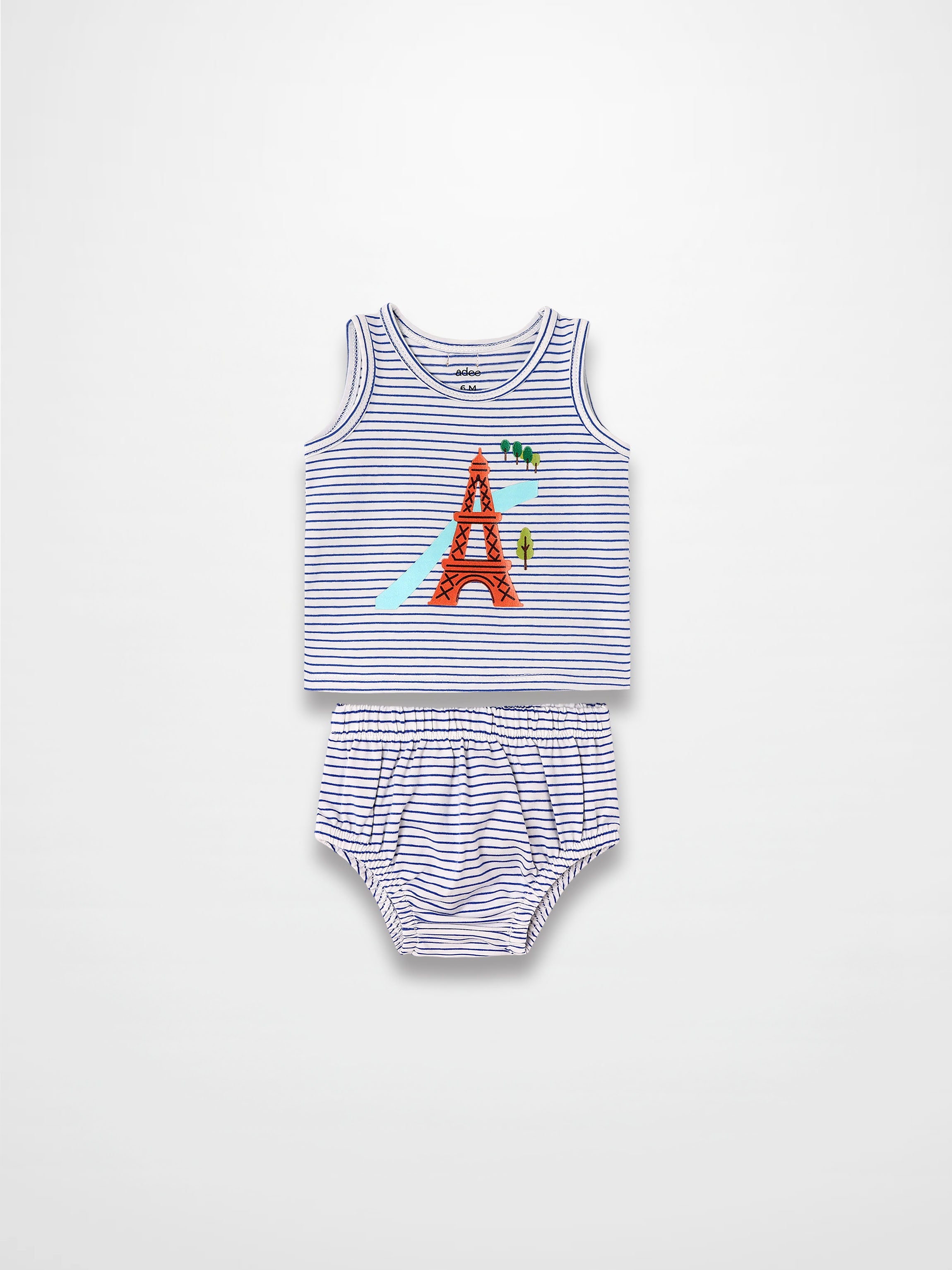 Eiffel Tower Bloomers &amp; Tank Set