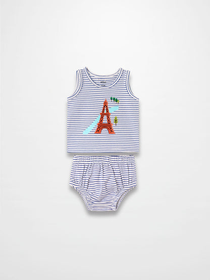 Eiffel Tower Bloomers &amp; Tank Set