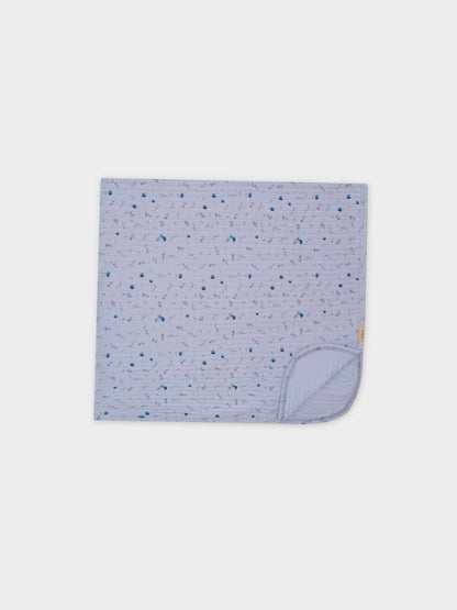 Mini Berry  Blanket-Blue