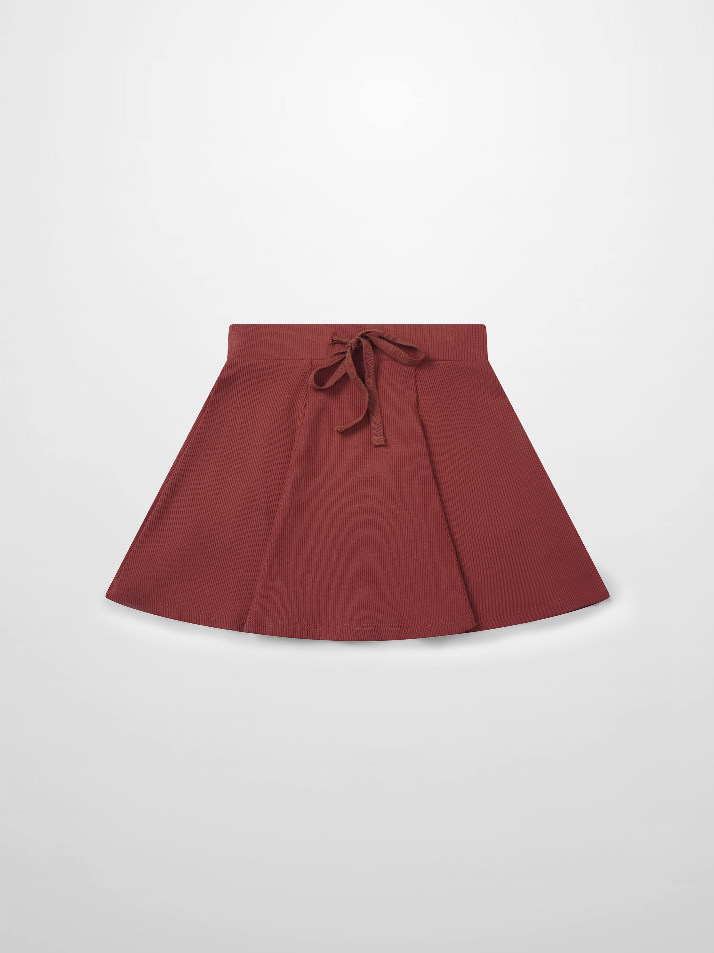 6 Panel Skirt - Rust