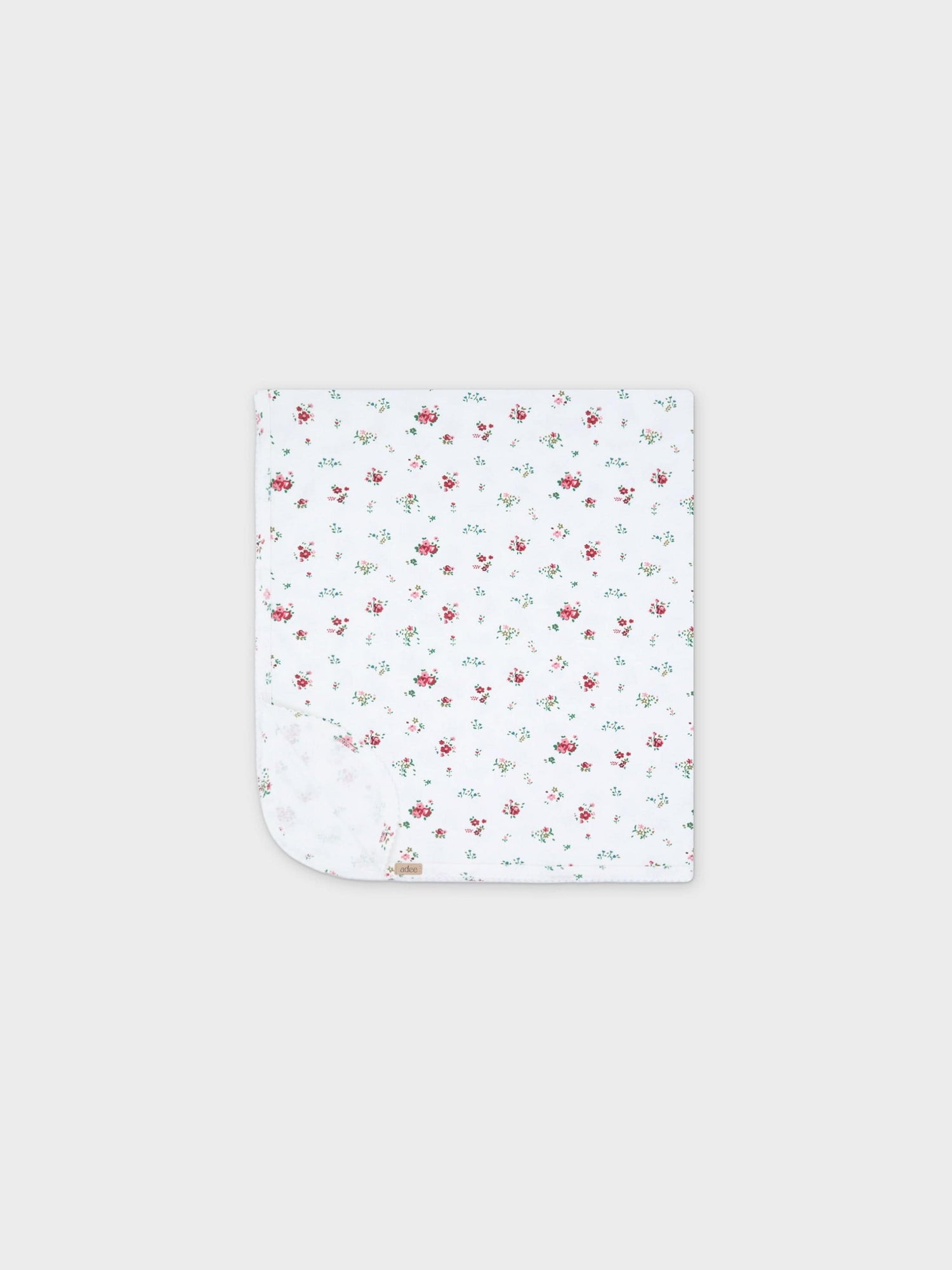 Freesia Flower- Blanket- Red