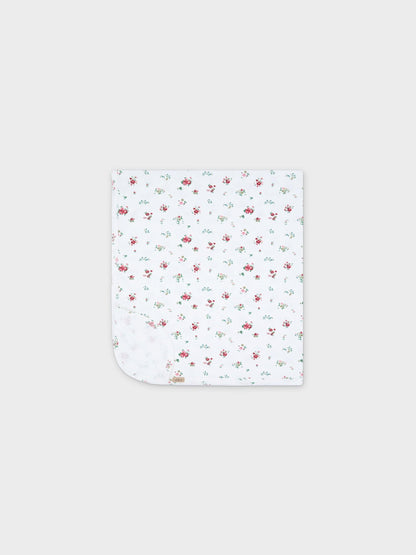 Freesia Flower- Blanket- Red