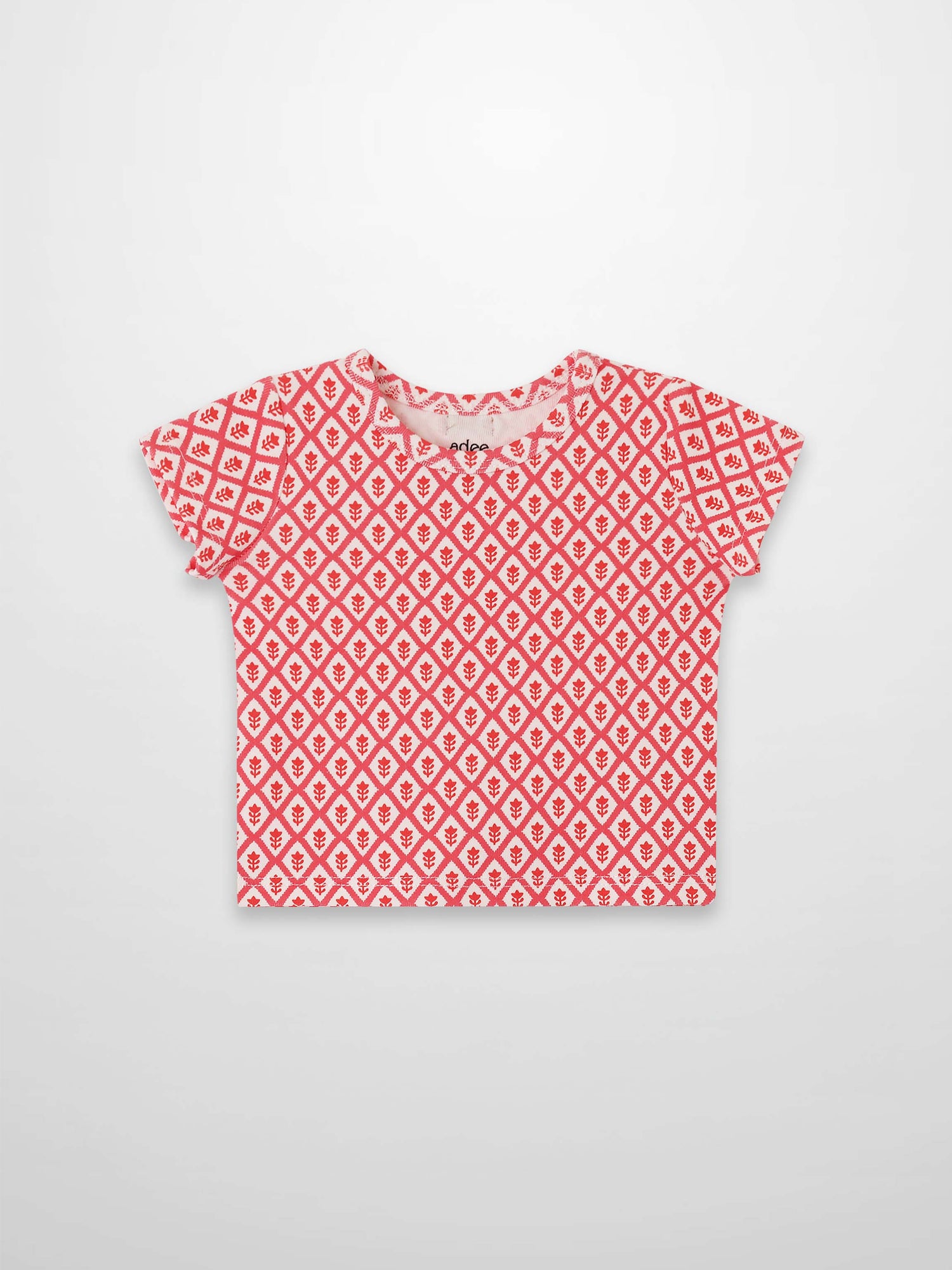 Diamond Flower T-Shirt - Short Sleeve