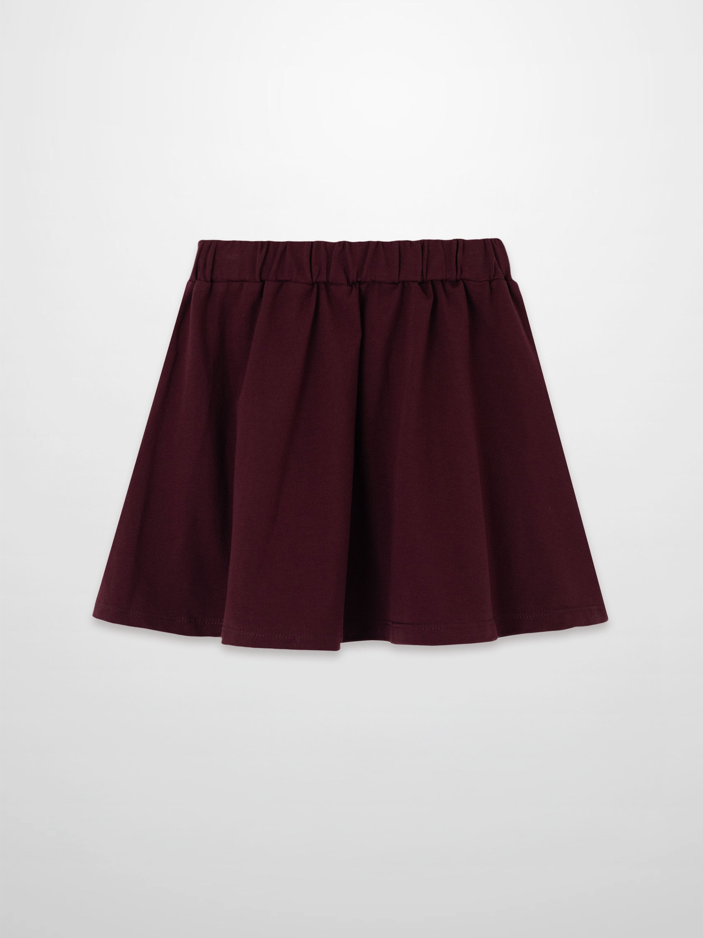 Circle Skirt - Burgundy