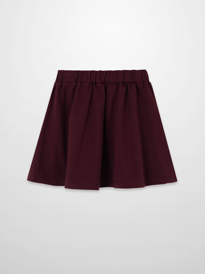 Circle Skirt - Burgundy
