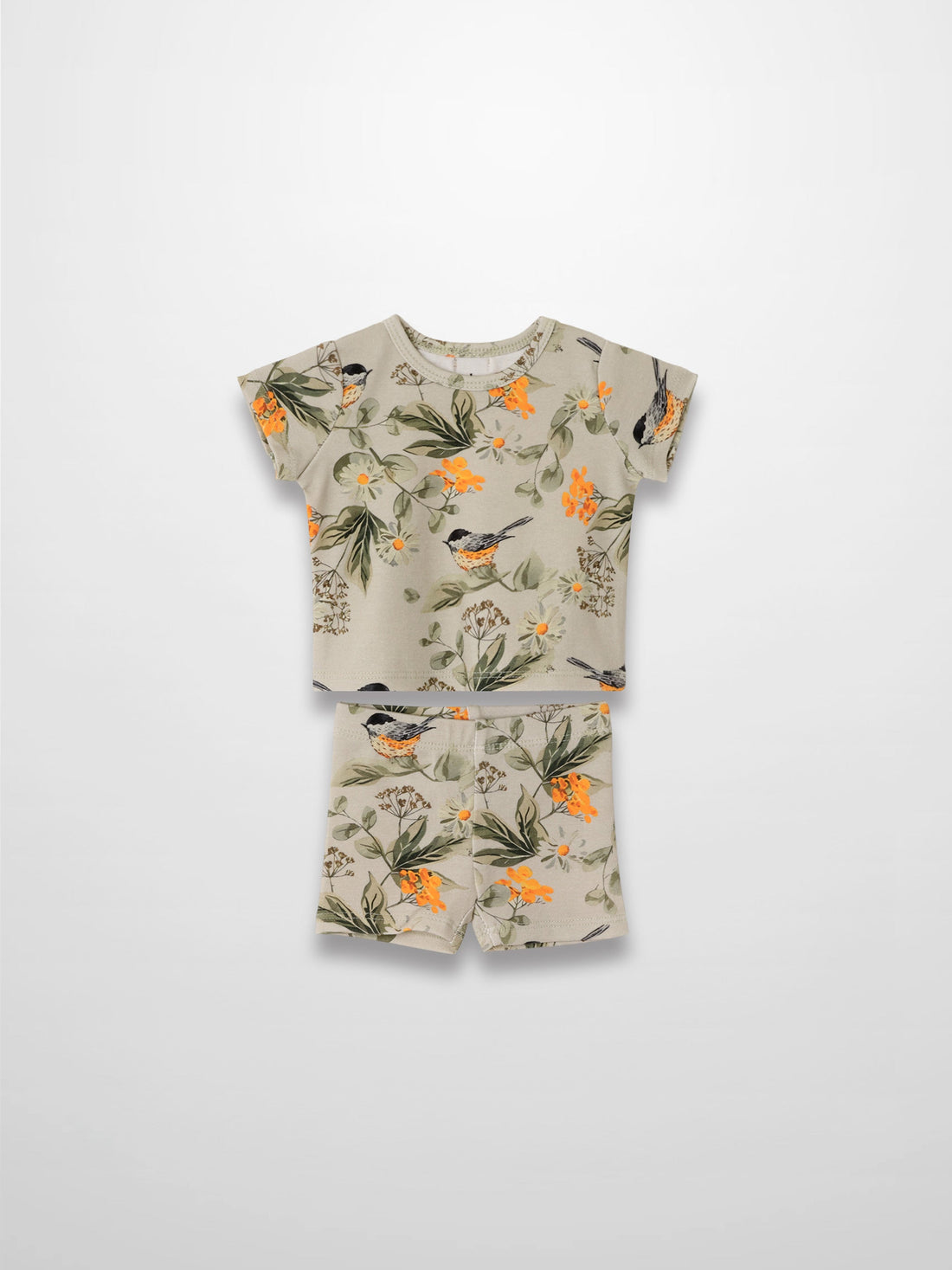 Garden Finch Shorts Set