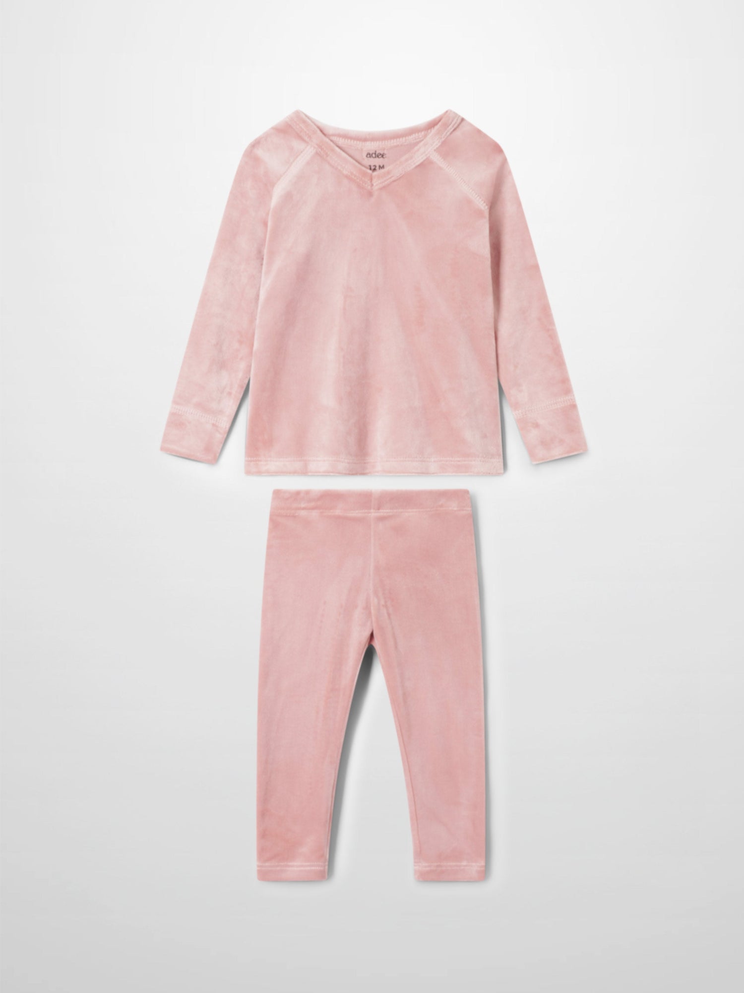 Velour Pajama - Pink