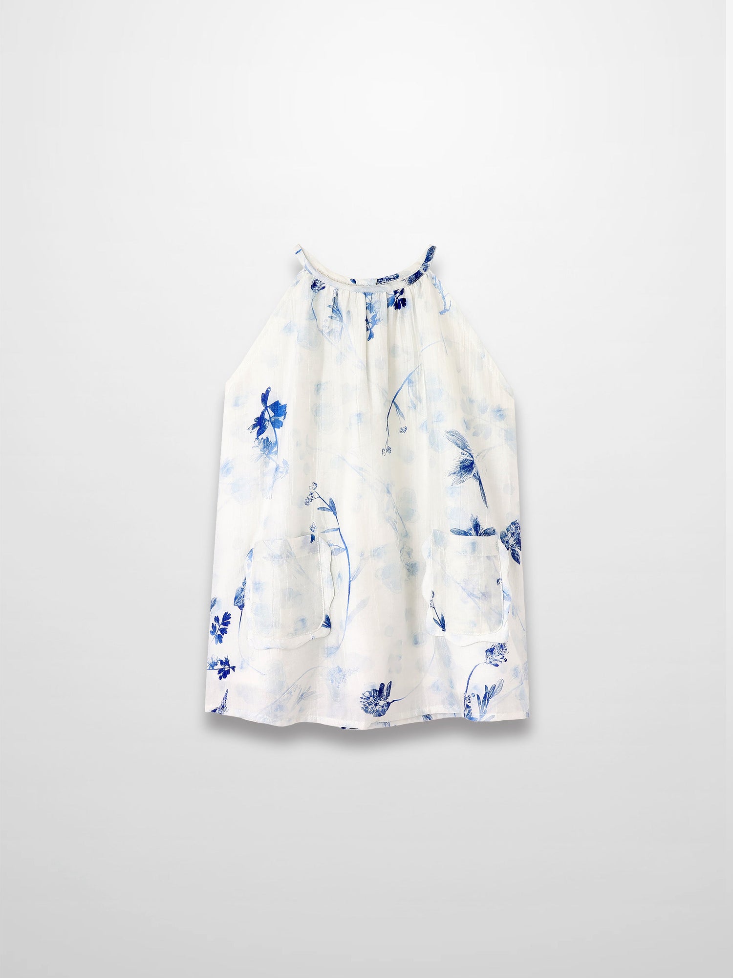 Blue Flower Jumper