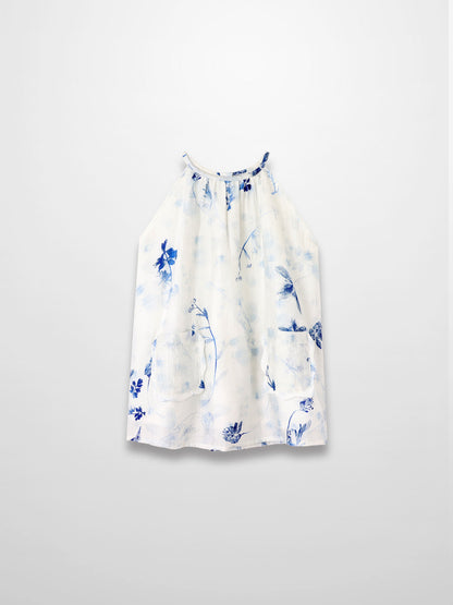 Blue Flower Jumper