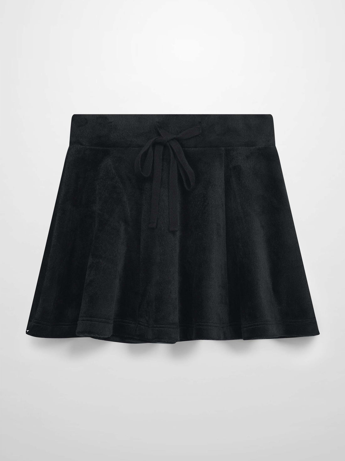6 Panel Skirt- Black Velour