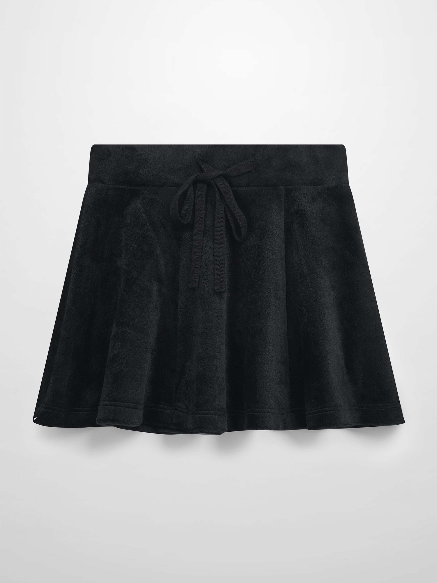 6 Panel Skirt- Black Velour