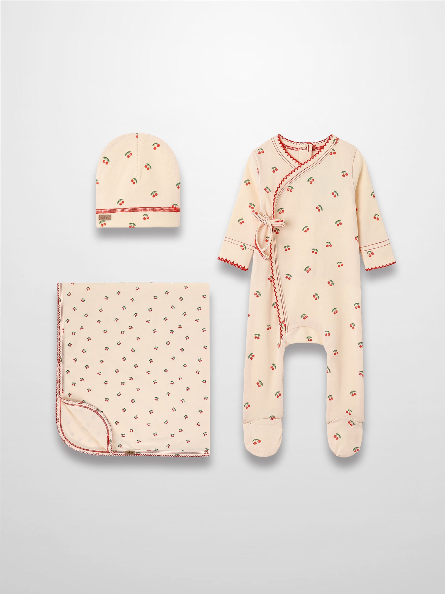 Red Cherry - Layette Set