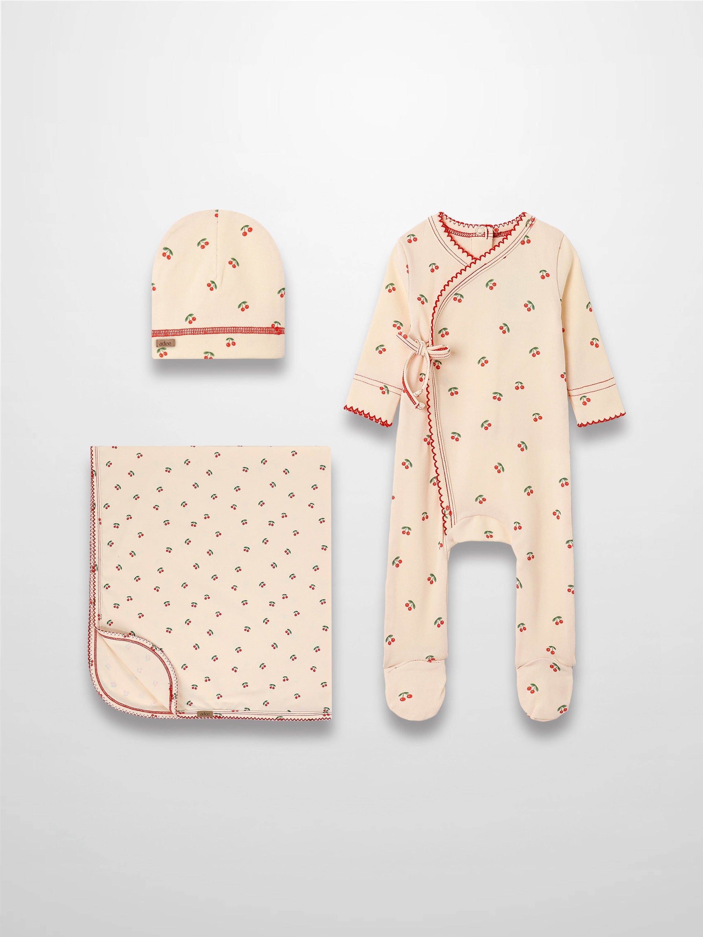 Red Cherry - Layette Set