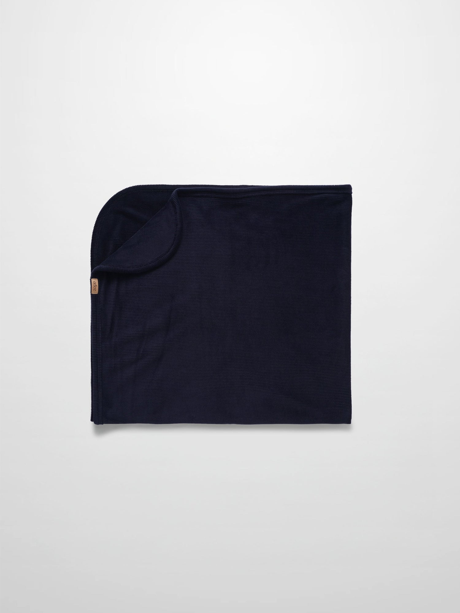 Embroidered Bunny Blanket - Navy