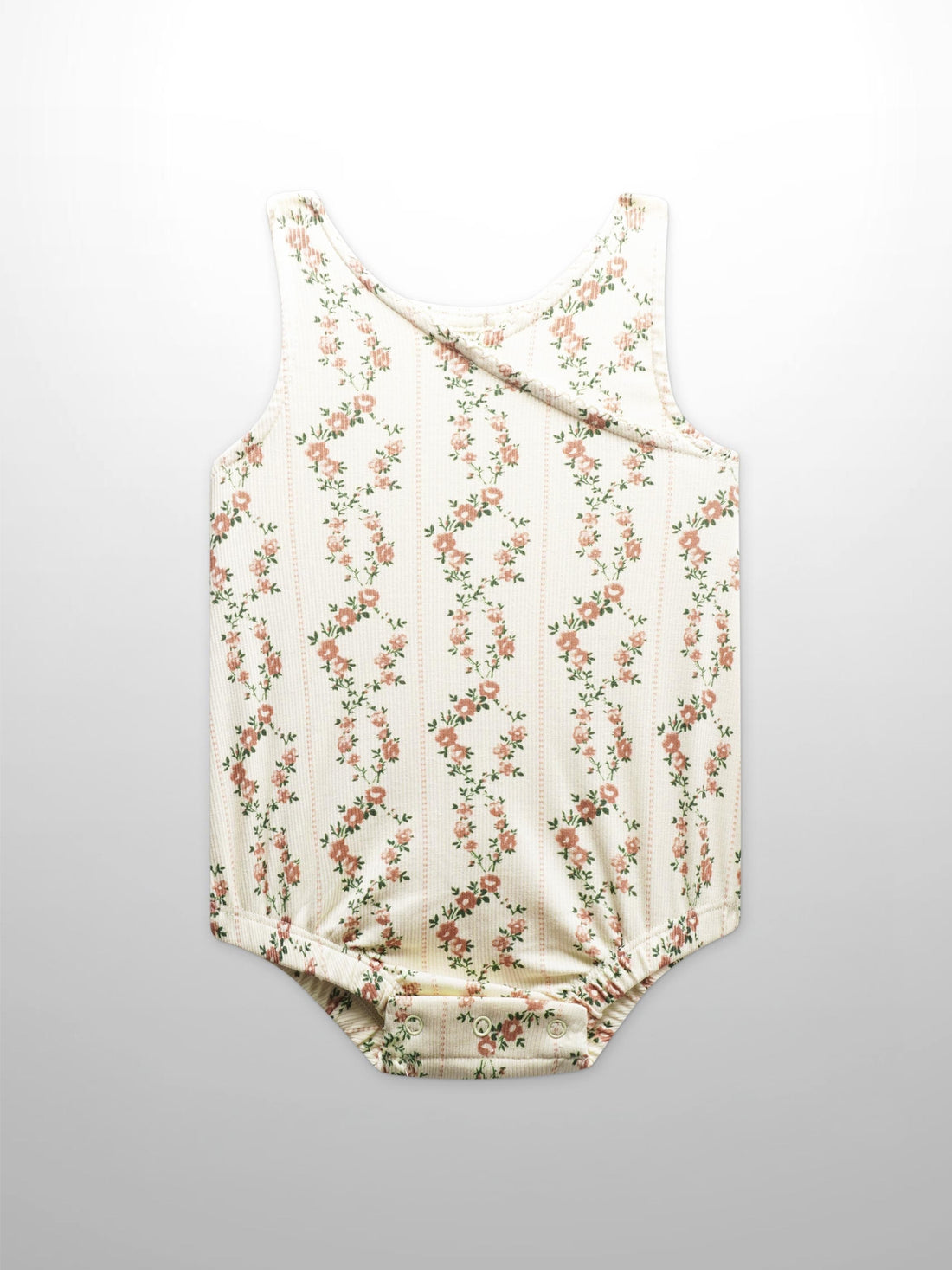Floral Cascade Romper