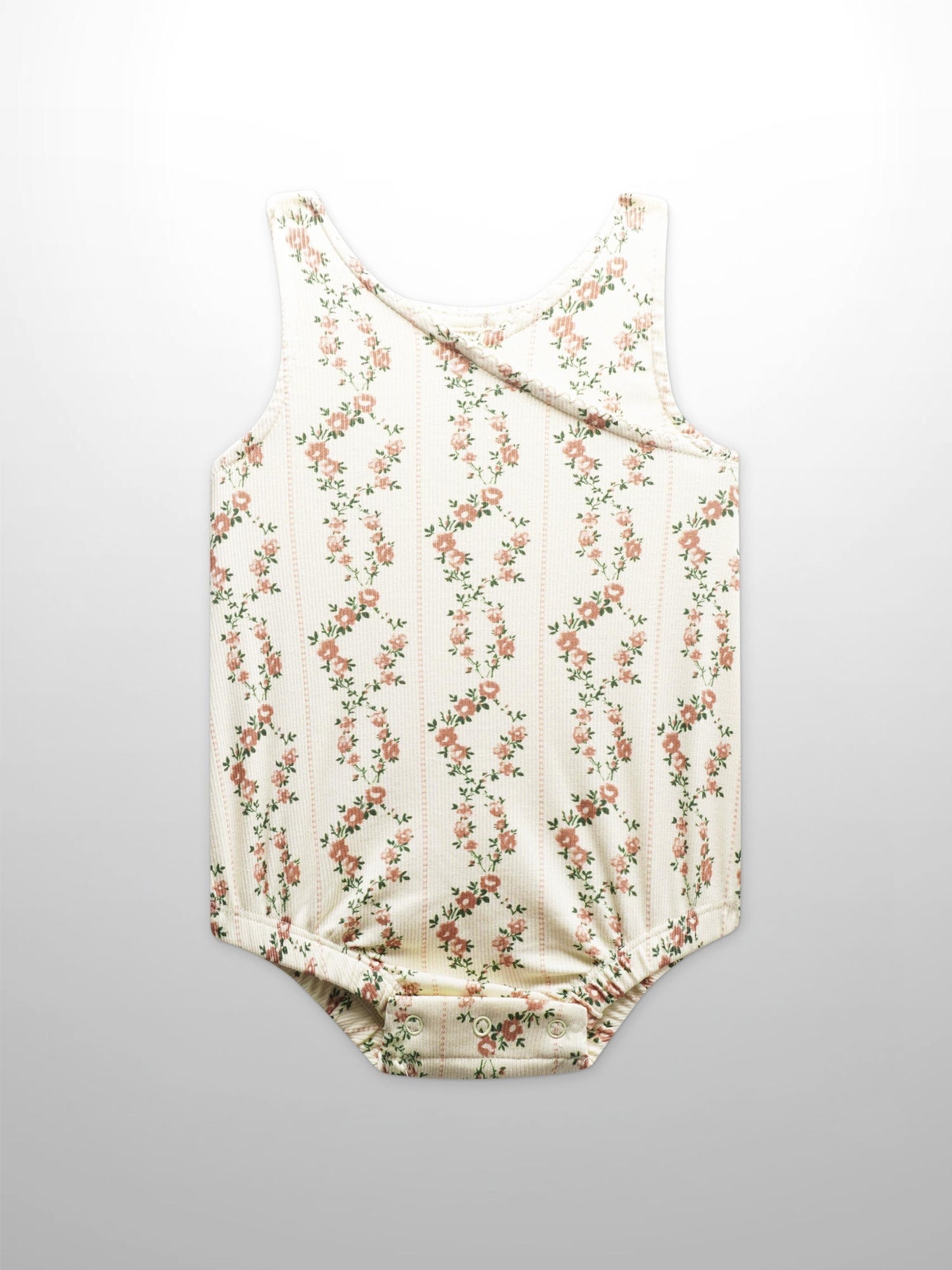 Floral Cascade Romper