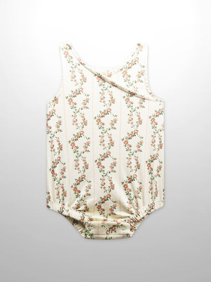 Floral Cascade Romper