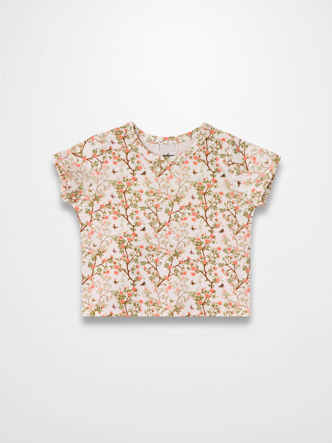 Spring Floral Short Sleeve T-Shirt