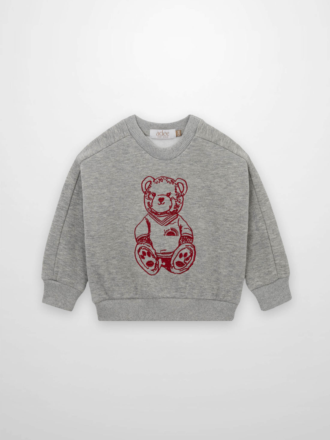 Teddy Bear Sweatshirt - Red