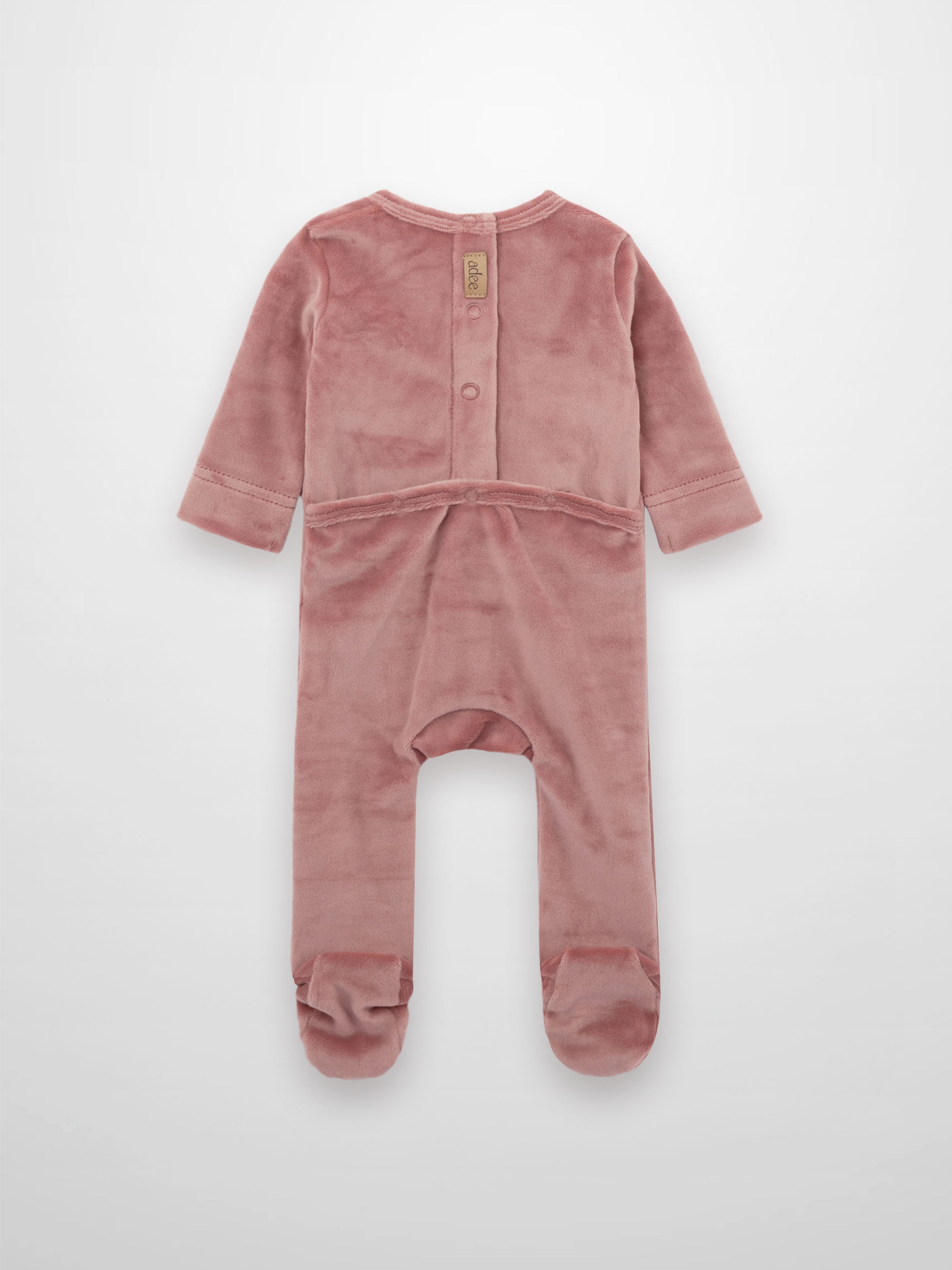 Velour Carriage Stretchy - Pink