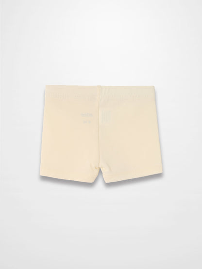 Biker Shorts Non Ribbed-Off White