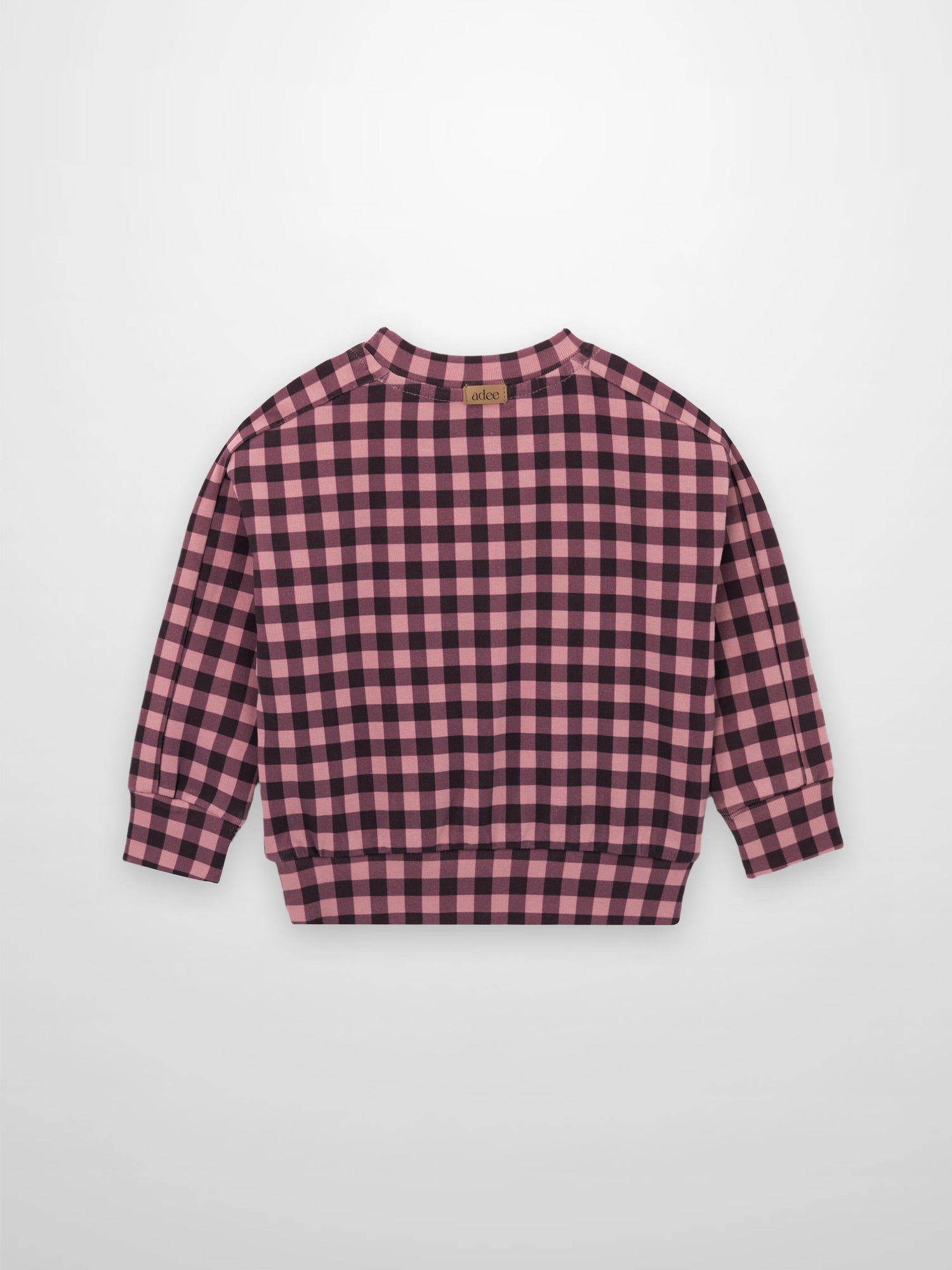 Gingham Pajamas - Burgundy