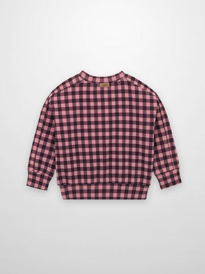 Gingham Pajamas - Burgundy