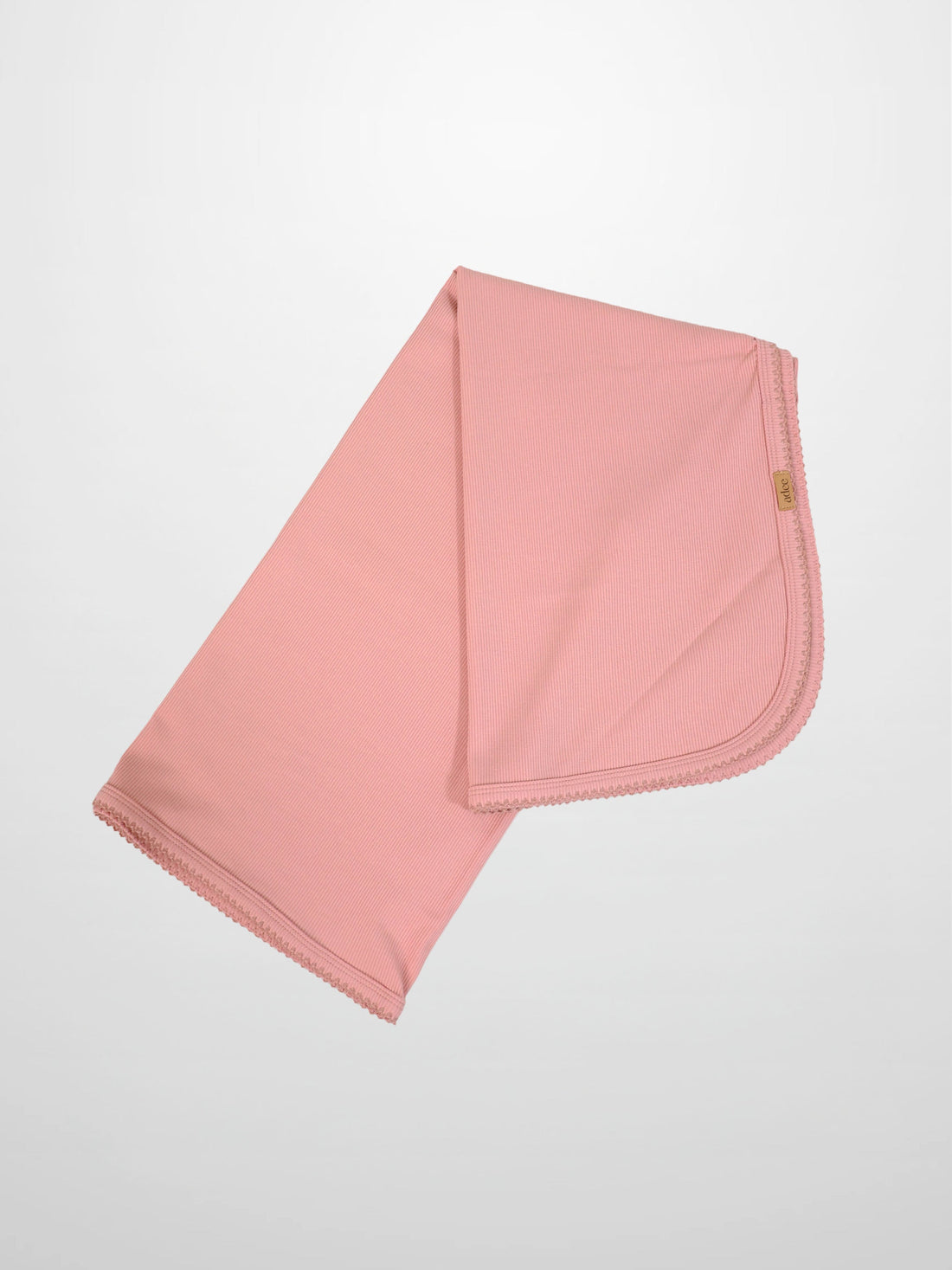 Thin Ribbed Blanket - Pink