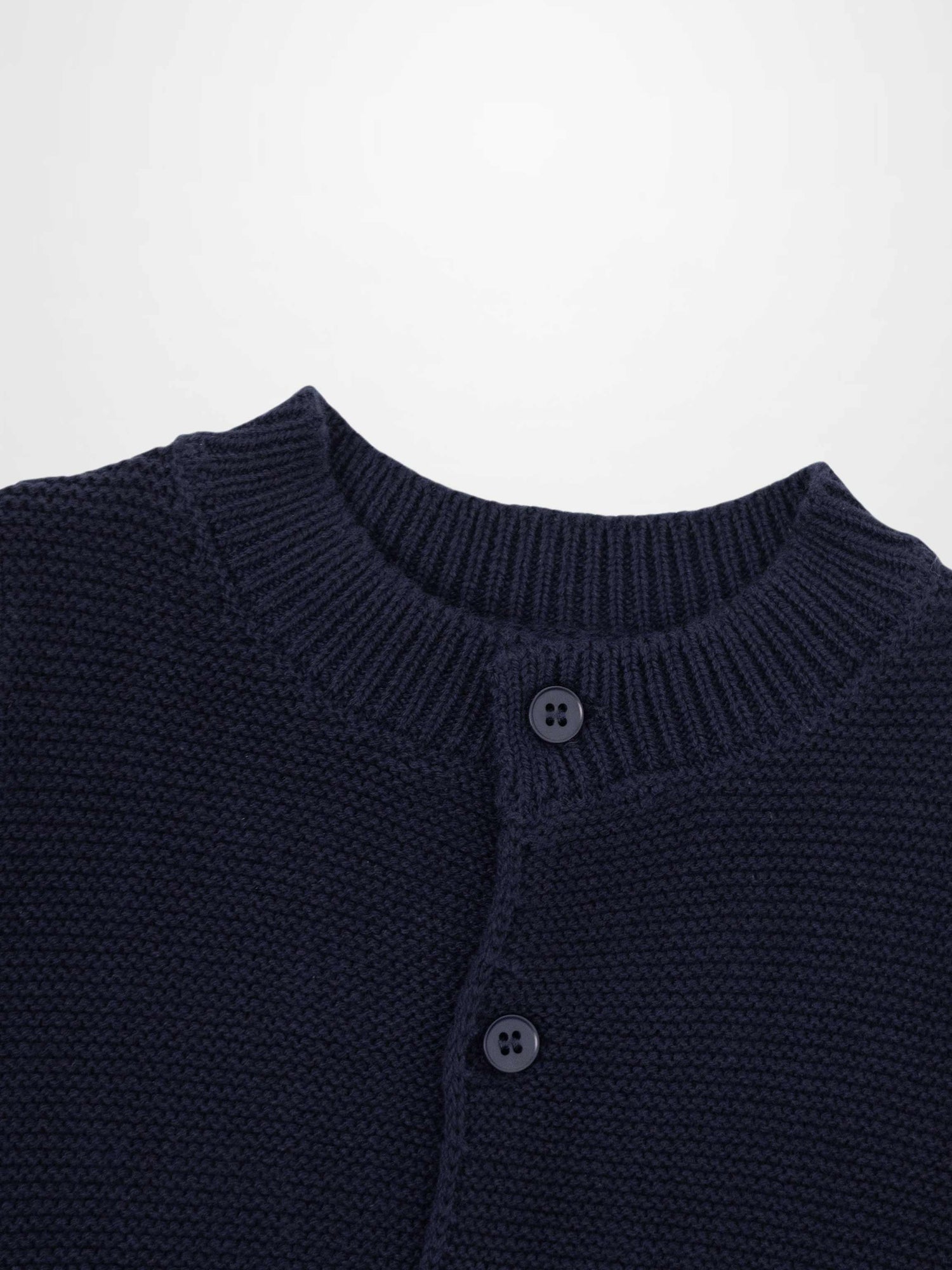 Knit Cardigan - Navy