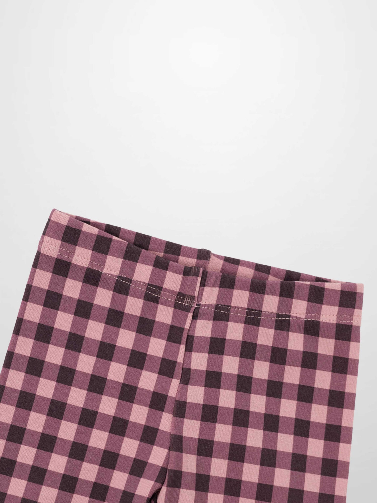 Gingham Pajamas - Burgundy