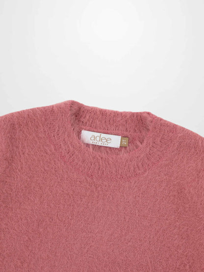 Mohair Cardigan - Pink