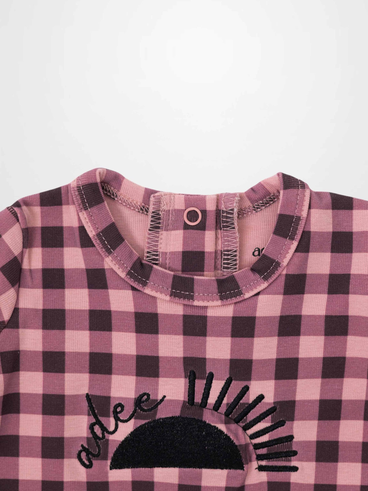 Pink Gingham Stretchy